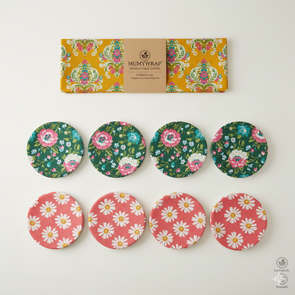 8 Person Plate Cover Set - Image 3