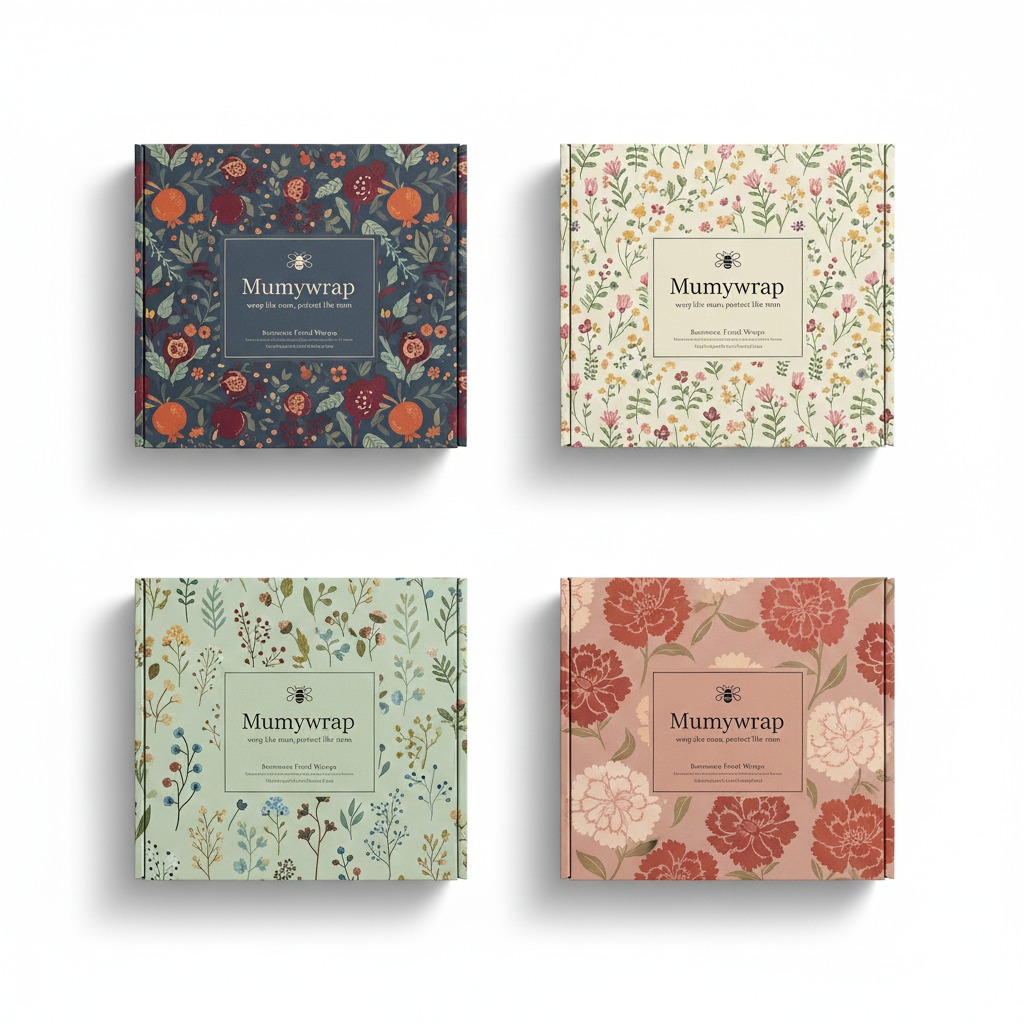 Kitchen Starter Gift Box (Mixed Fabric + Bag + Bowl Lid) - Image 3